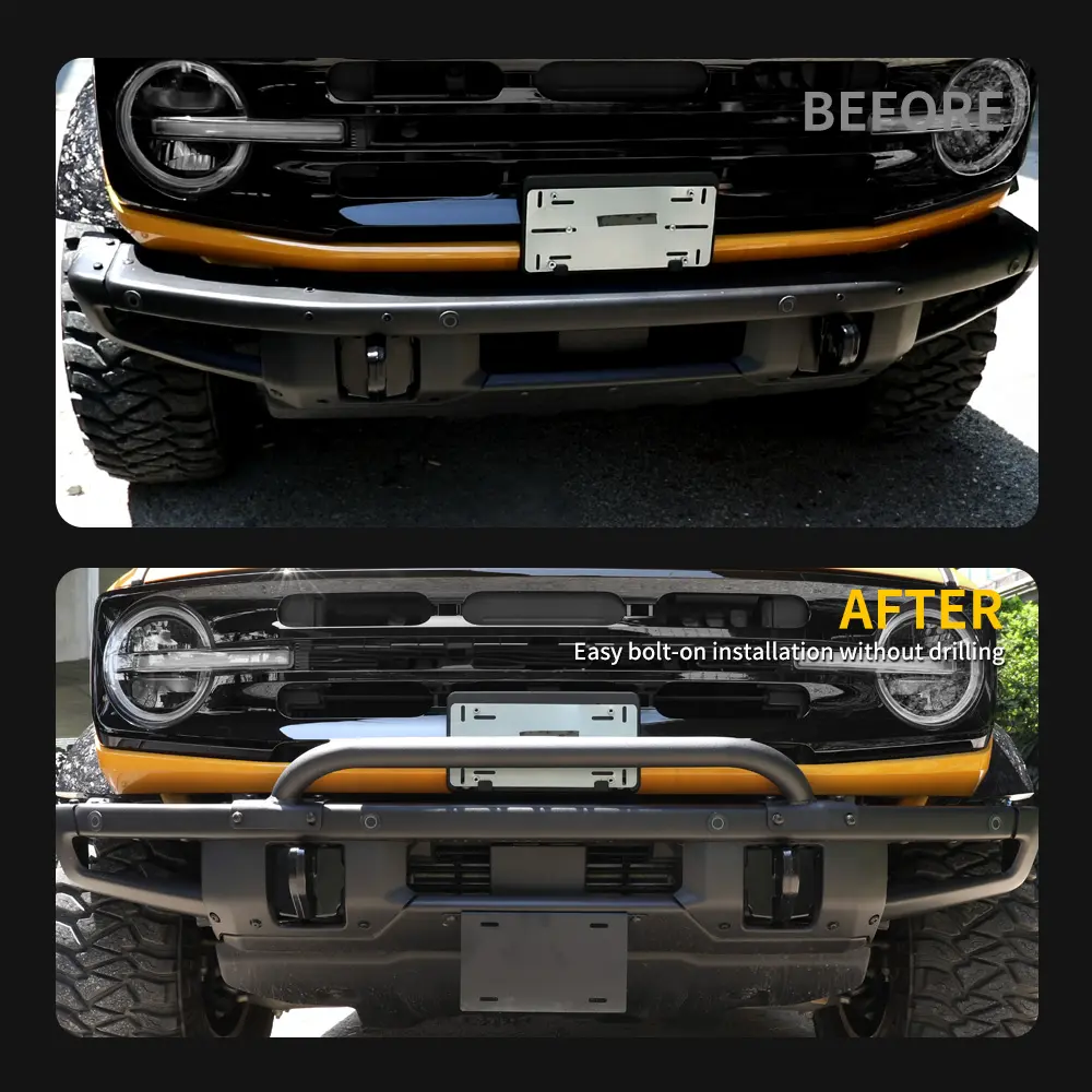 2021-2022 Bronco Custom Front Bumper
