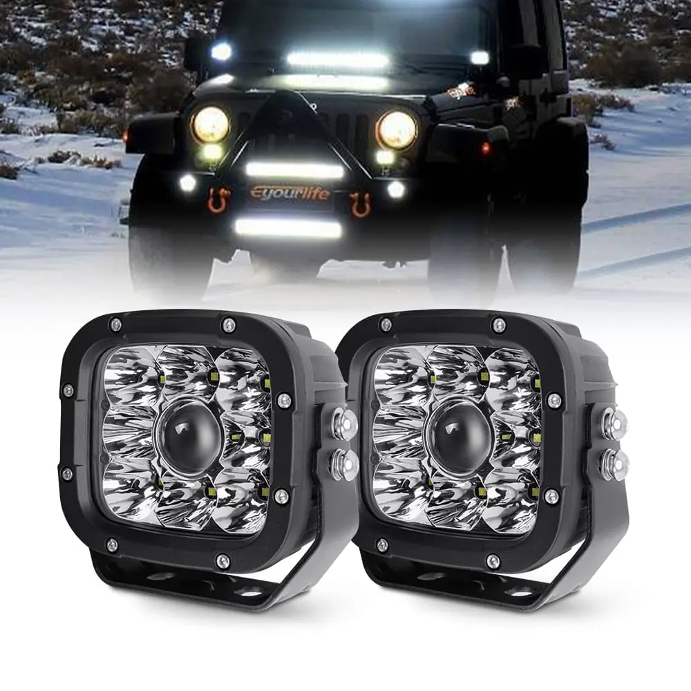 5 inch Square Laser Offroad Driving Lights