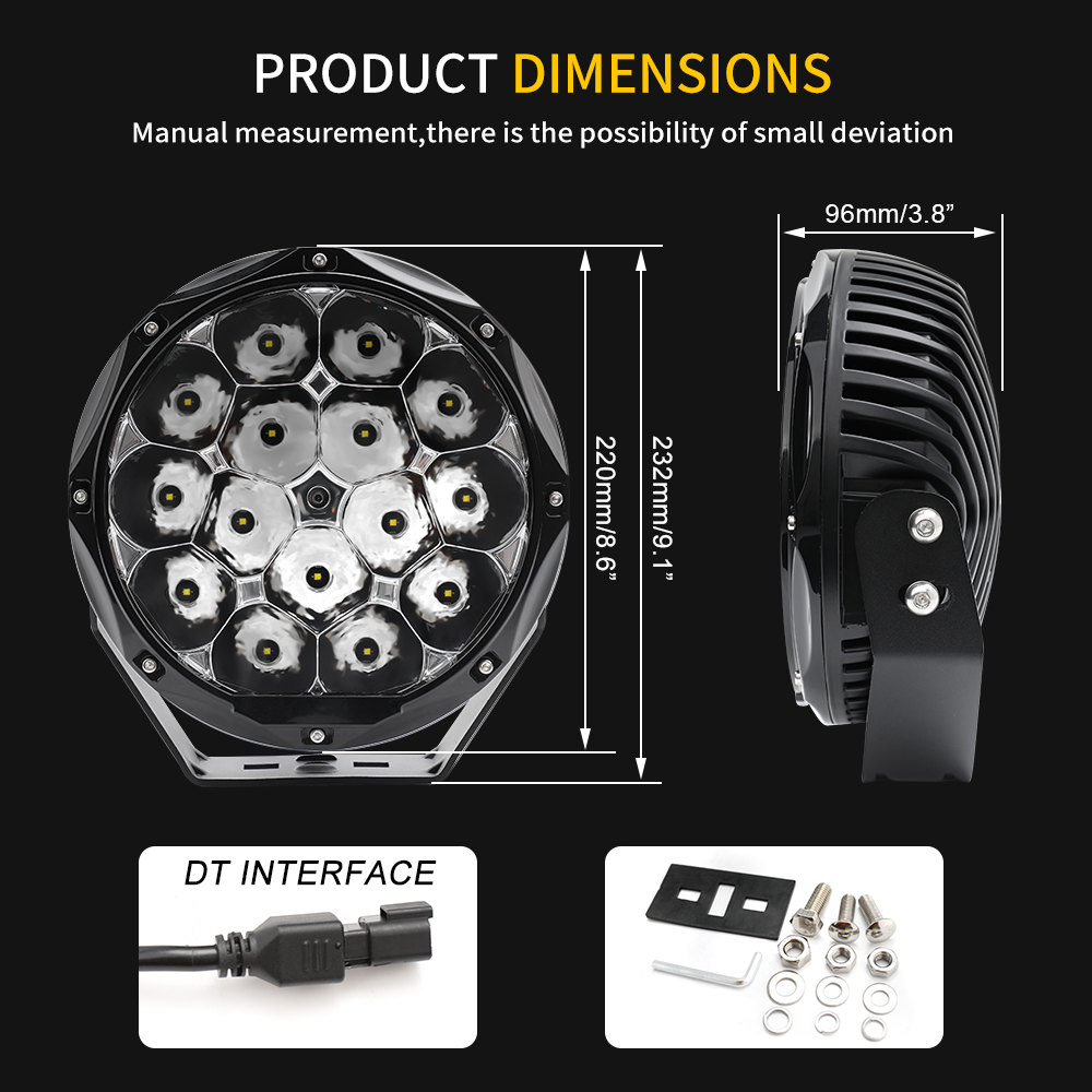 8.5 Inch Off-Road Lights