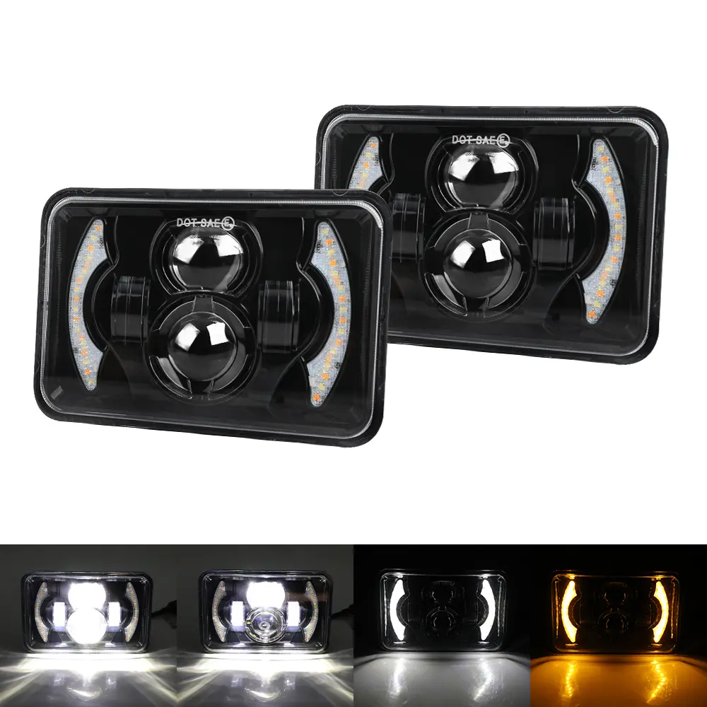 4x6 Crescent  Rectangular Headlight