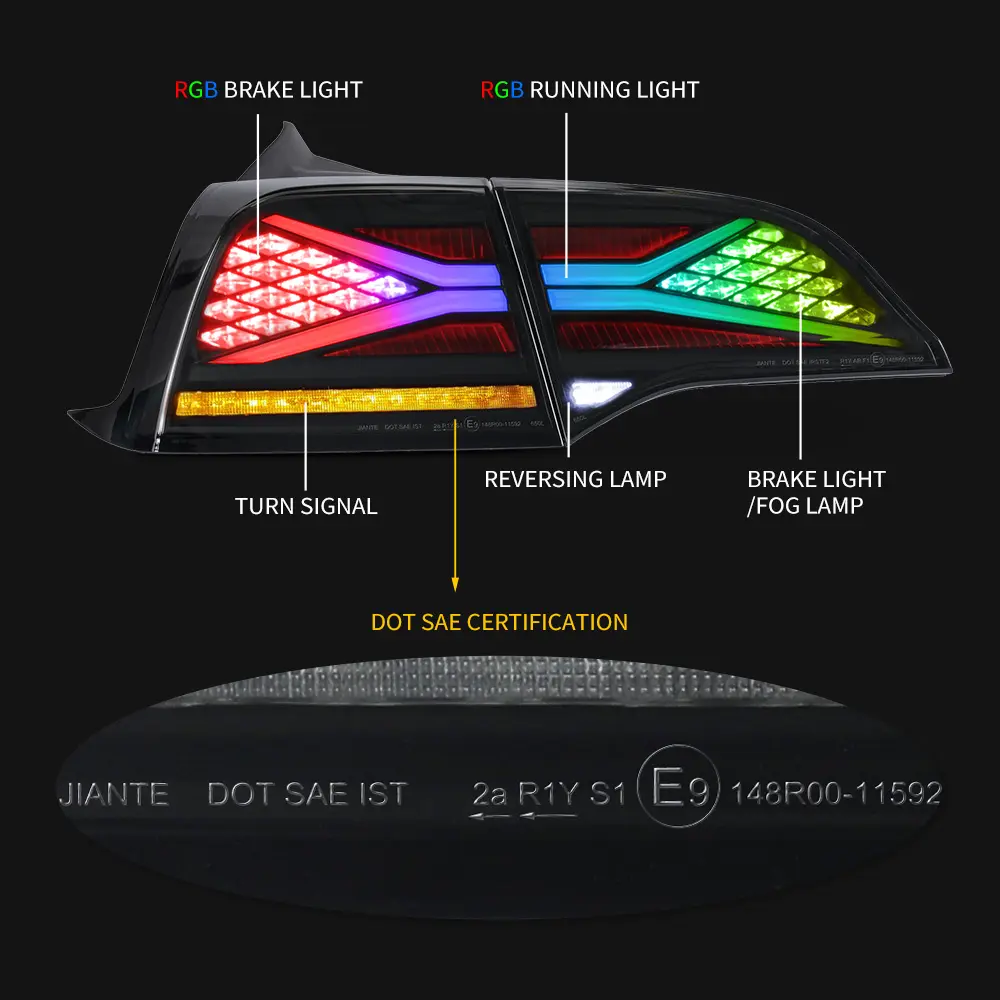 dynamic tail lights