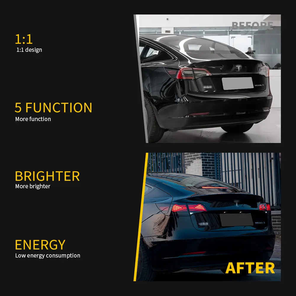 LED tail lights