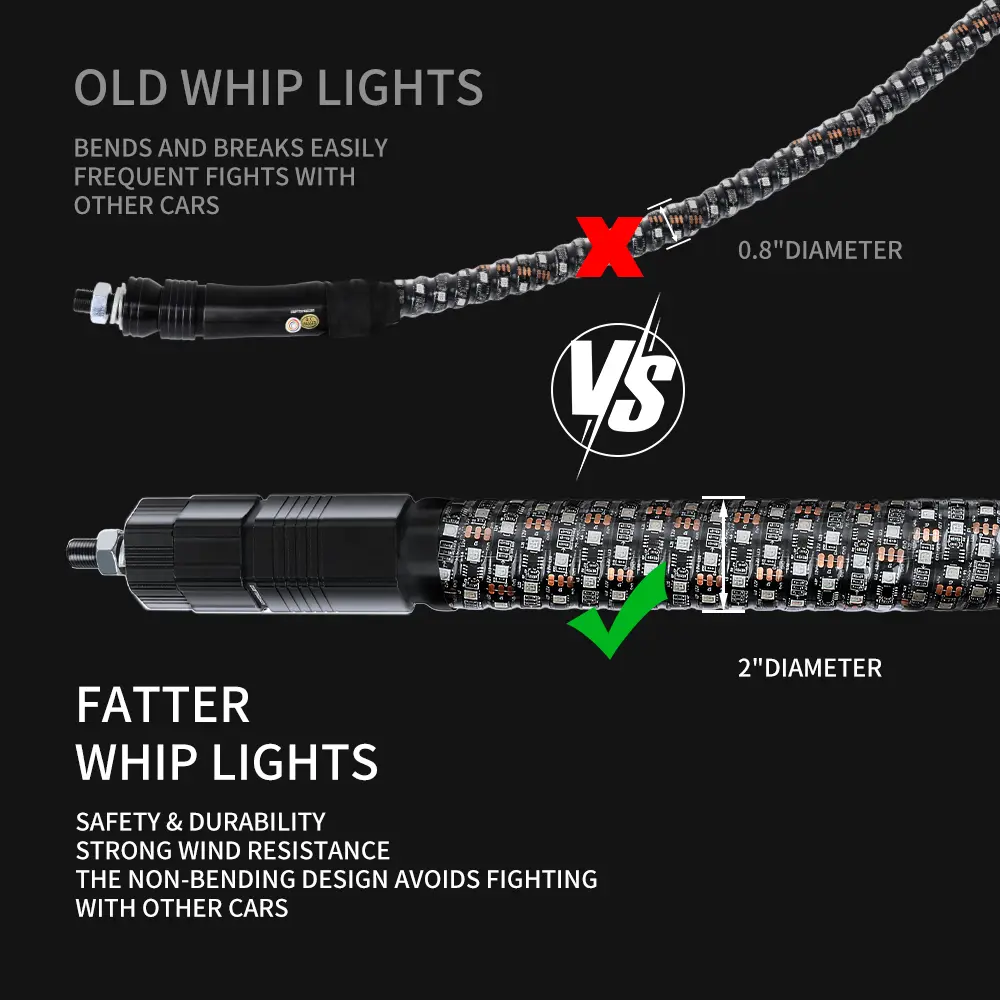 fat led whips