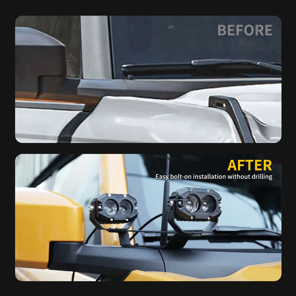 A-Pillar Light Mounts