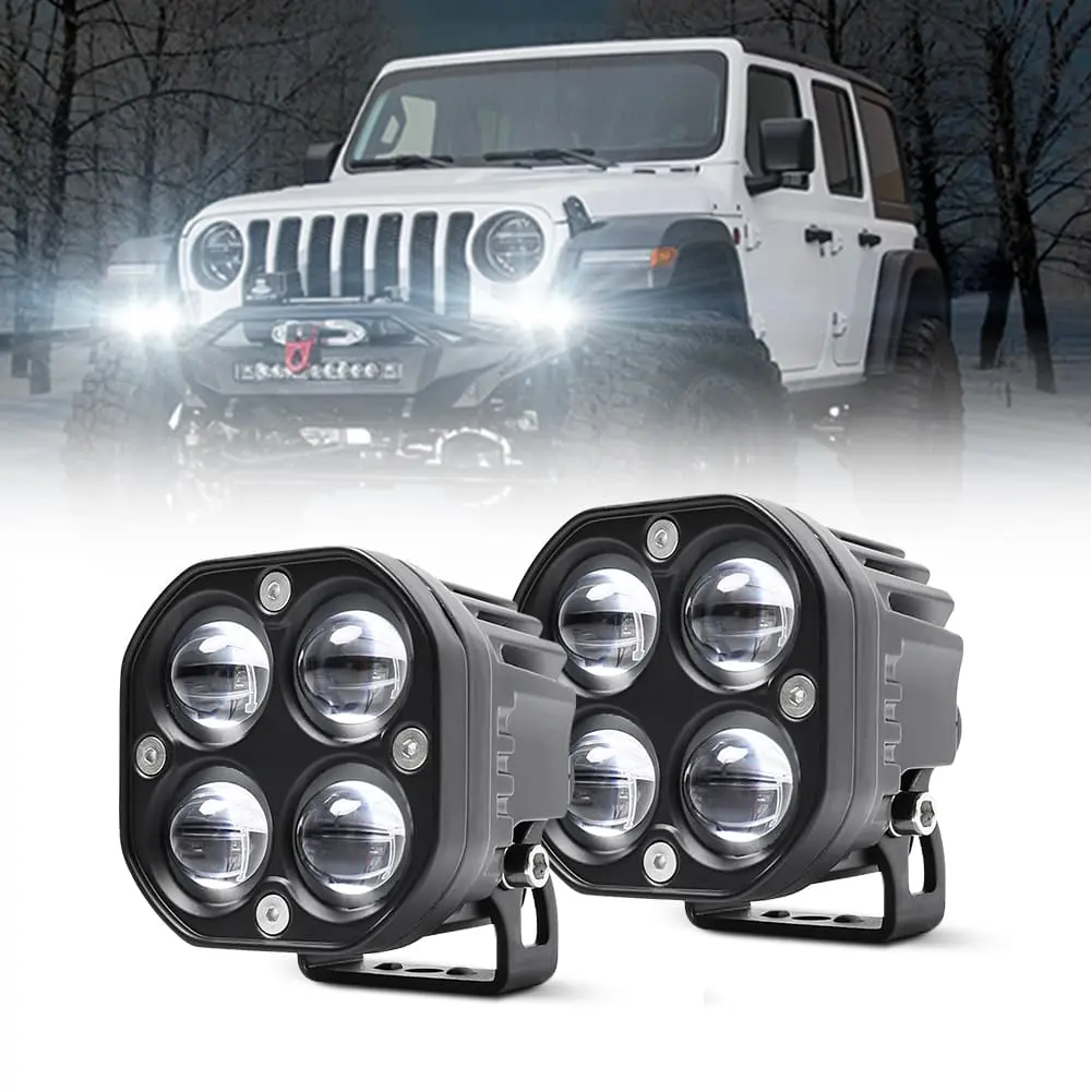 Dual Color 5D Projector Led Fog Light