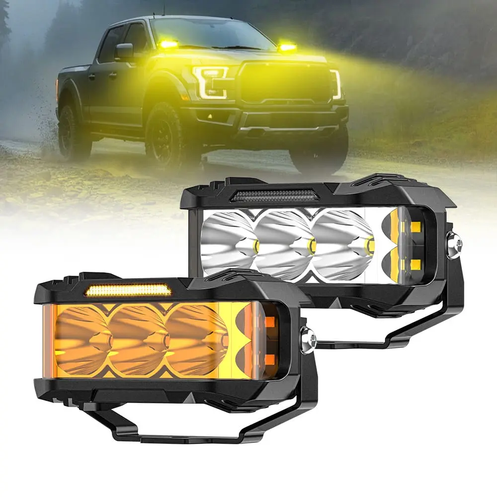 4 Inch 180°side shooter pod lights for jeep-925PRO
