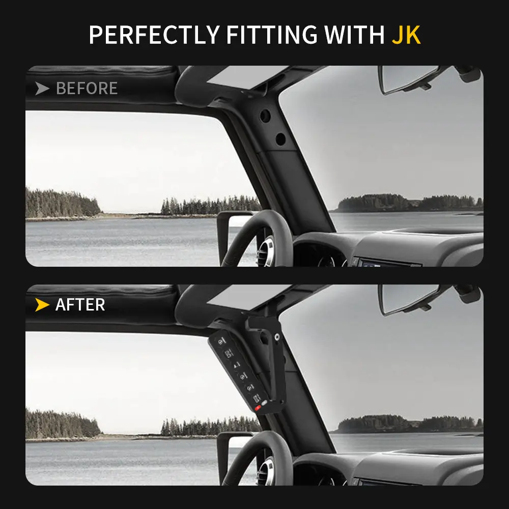 automotive accessory switch panel