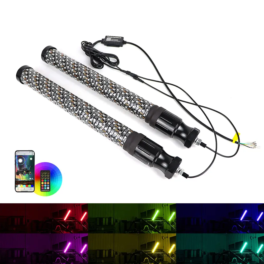 2.2" Tube RGB Fatty LED Whip Light for UTV-1