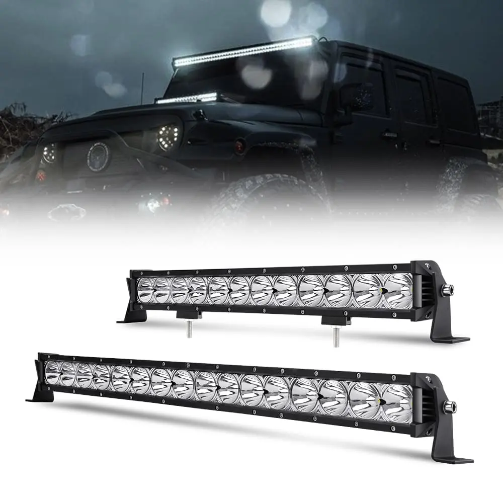 Singel Row Led Light Bar For Truck