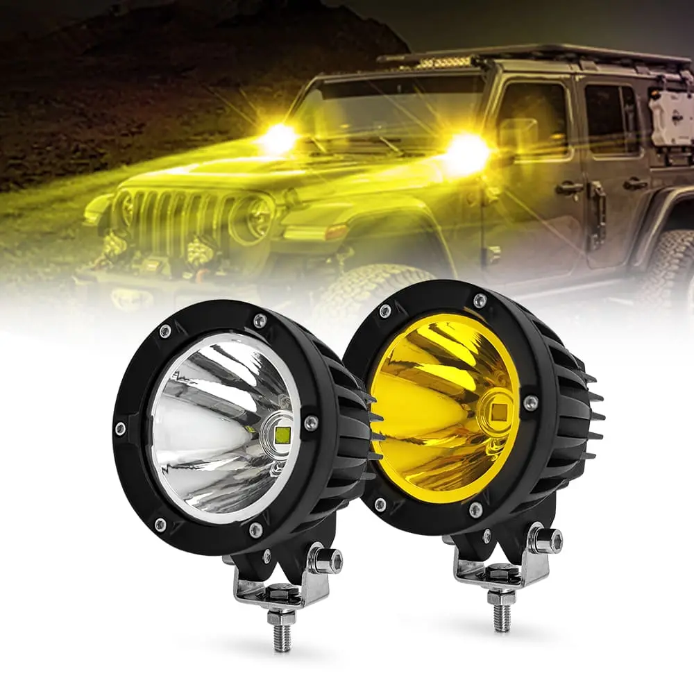 4 Inch Spot Driving Beam Led Work Light For Offroad