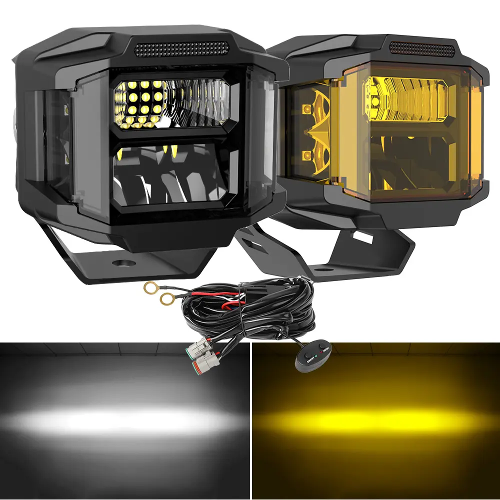 Side Shooter Led Pods 3 Inch