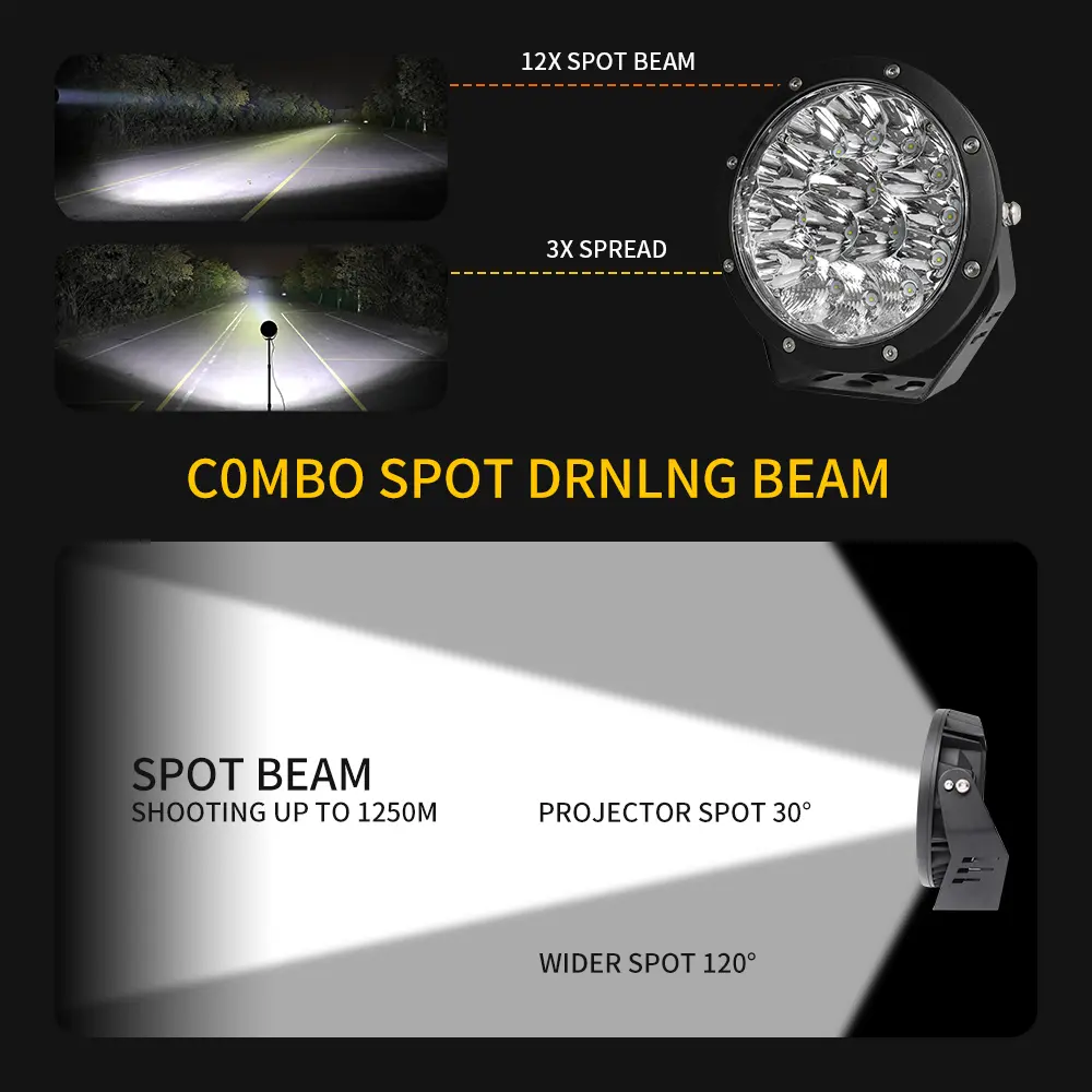 7 inch off road lights
