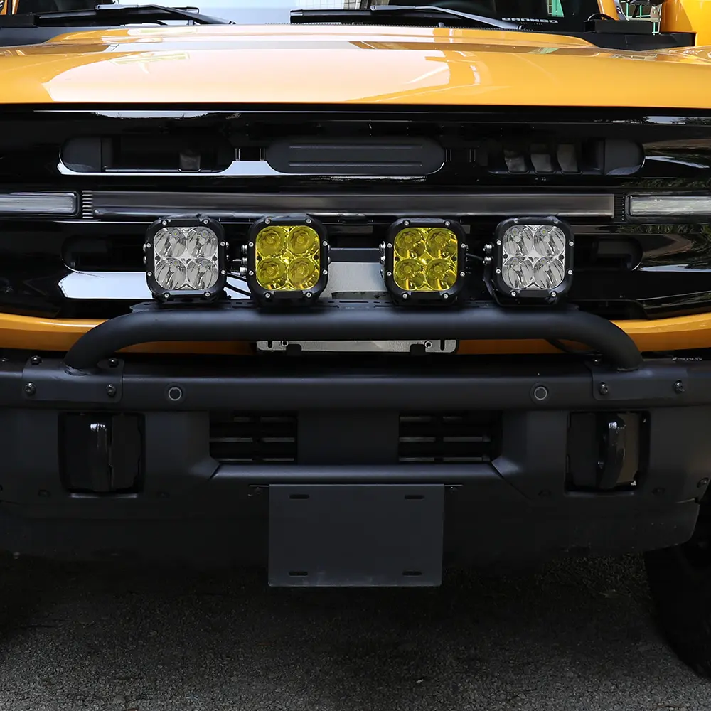Bronco No-Drill Front Bumper Installation