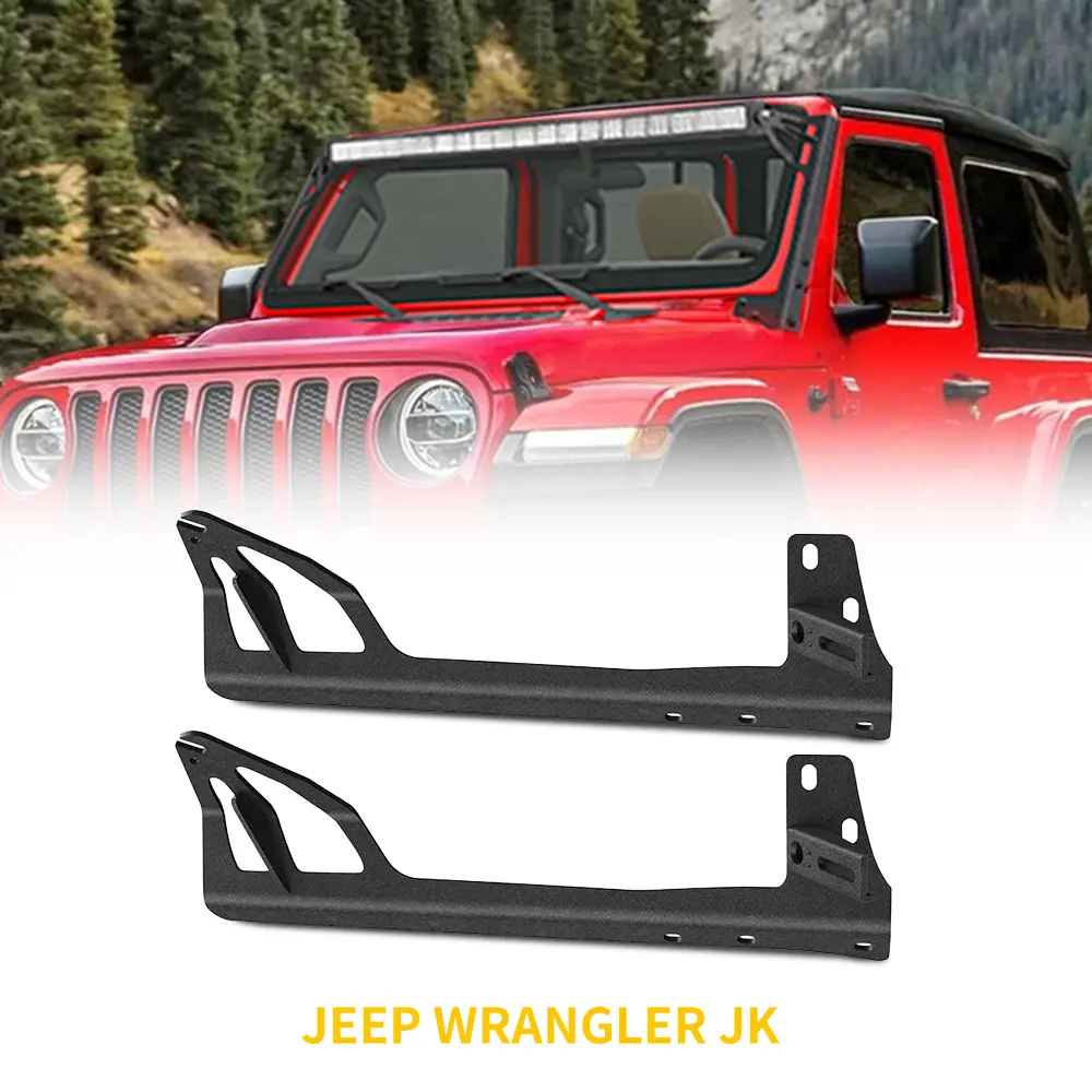 50 Inch Light Bar Mounting Brackets for Jeep Wrangler JK 2007-2017
