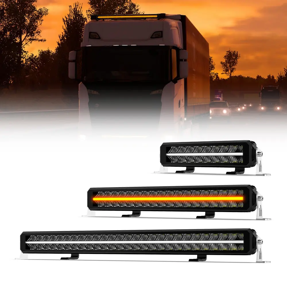 Led Ramp Light Bar Anti Glare Off Road Lights