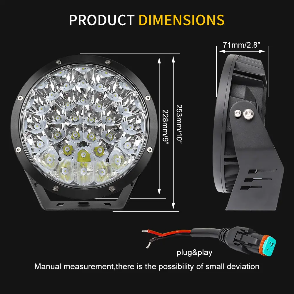 4x4 led light