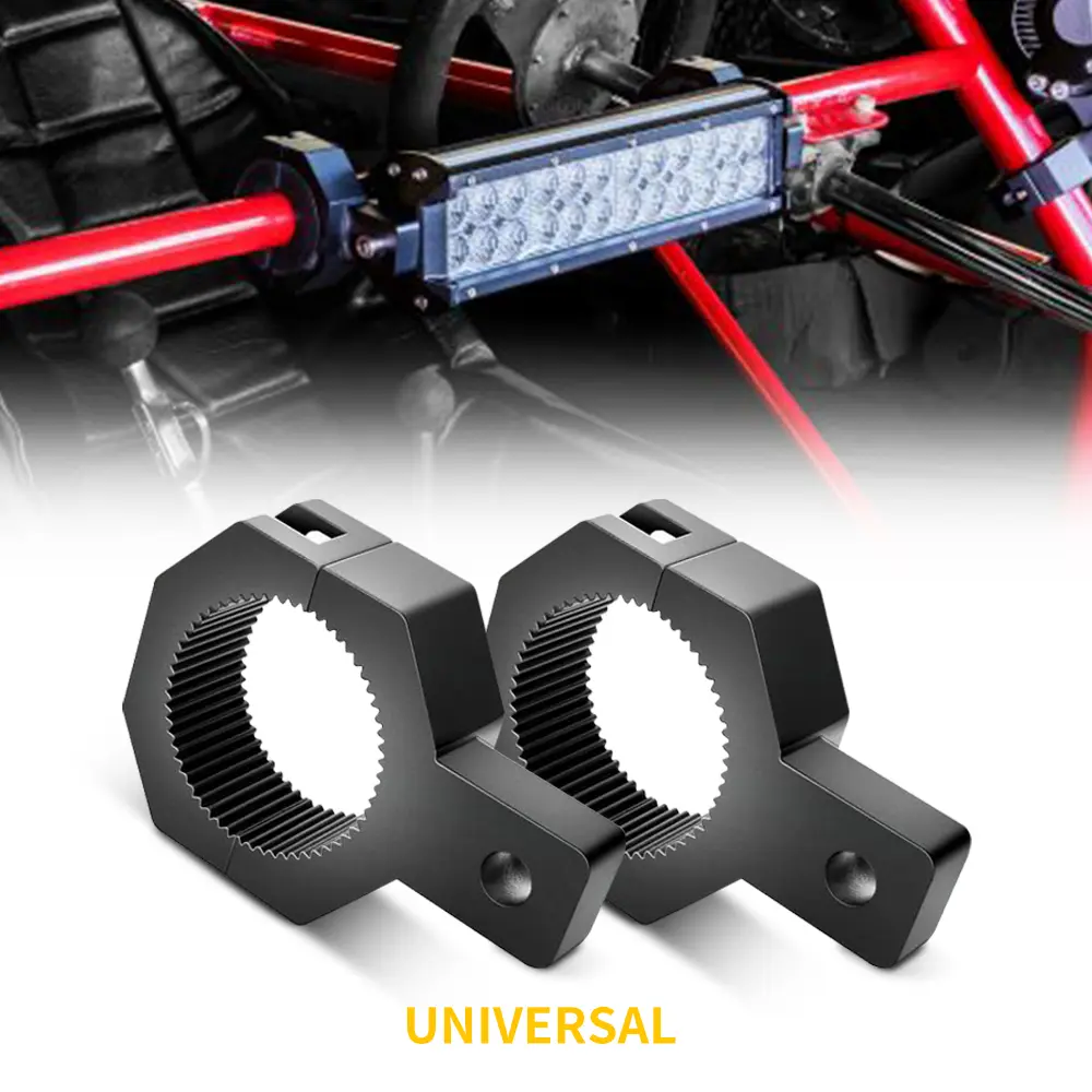 ATV UTV Mini Bar Clamp Light Bar Mounts Mounting Bracket