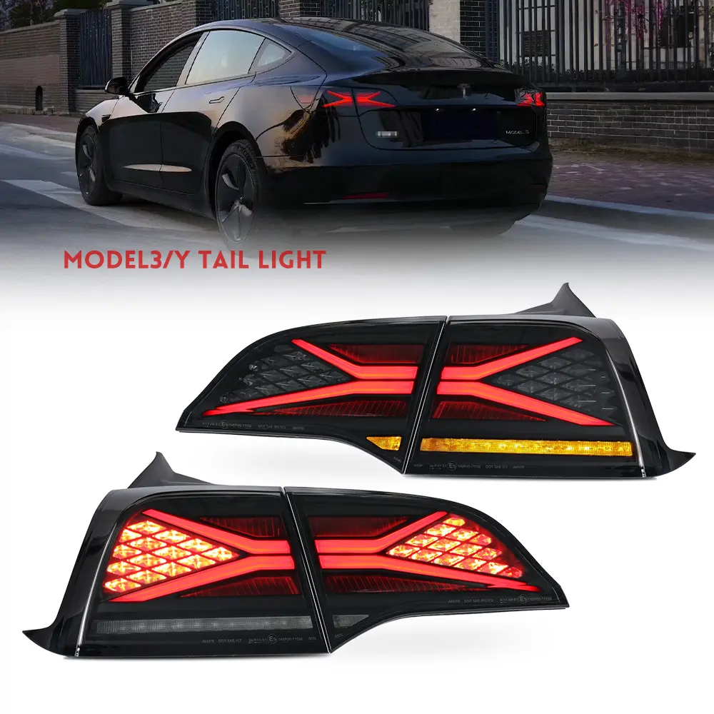 Tesla Tail Lights - Model 3 (2020-2023) / Model Y (2021-2024) Replacement